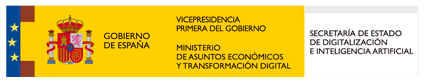 Logotipo de la Secretaría de Estado de Digitalización e Inteligencia Artiticial del Gobierno de España